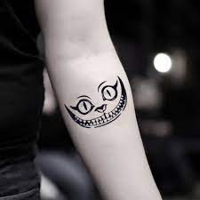 Cheshire Cat Temporary Tattoo Sticker Set Of 2 Tattoo Stickers Cartoon Tattoos Tattoos