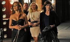 The bride, ahem, needs that dress. Bachelorette Reviewed Kirsten Dunst Steals The Show In Leslye Headland S Refreshingly Nasty Black Comedy