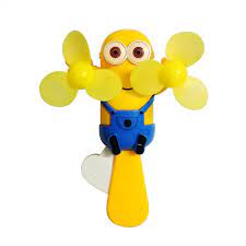 Ventilador para as chocadeiras juli, nani e luna. Mini Leque De Mao De Plastico Para Criancas Brinquedo Portatil Divertido Desenhos Animados Xiao Huangren Moinho De Vento Aliexpress