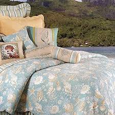 Create a coastal atmosphere in your bedroom with the natural shells quilt bedding collection. Kle6luhpxu2mvm