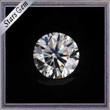 vvs good clarity white color lab created diamond moissanite