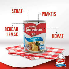 Susu kental manis membutuhkan lebih sedikit proses karena gula yang ditambahkan mencegah pertumbuhan bakteri. Nestle Carnation Susu Evaporasi Evaporated Milk Kaleng 405 Gr Terbaru Agustus 2021 Harga Murah Kualitas Terjamin Blibli