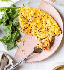 Peel the skin from the onion by making a small vertical slice on one side. Healthy Bites Recipe Caramelized Onions Capsicum Zucchini Frittata