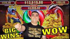 OMG I Won HUGE On Dragon & Tiger Slot Machine - YouTube