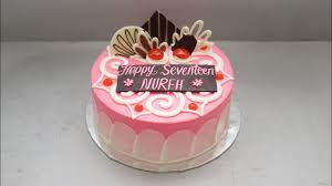 Sosok wanita berjilbab dan deretan kucing lucu menjadi dekorasi kue ultahnya. Dekorasi Kue Ultah Simpel Mudah Warna Pink Perempuan Kue Ulang Tahun Youtube