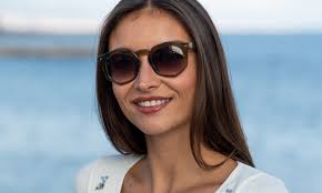 AUDREY Hexagonal sunglasses green Charly Therapy