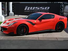 Look for a ferrari f12tdf for sale with low miles and the signature yellow color for the highest resale. 2017 Ferrari F12 In Costa Mesa California United States For Sale 11216376
