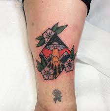We say, go for this! 36 Captivating Ufo Tattoo Designs Tattooblend