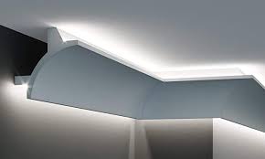 Ottime per il fai da te. Cornice Per Illuminazione Indiretta Led Doppia A Parete E Soffitto El706 2 Metri Amazon It Illuminazione
