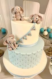 Baby Elephant Baby Shower Baby Shower Party Ideas Photo 4 Of 8 Baby Shower Cakes For Boys Elephant Baby Shower Cake Baby Shower Sweets