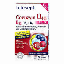 Coenzyme q, also known as ubiquinone, is a coenzyme family that is ubiquitous in animals and most bacteria (hence the name ubiquinone). Tetesept Coenzym Q10 Plus Filmtabletten 30 Stk