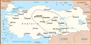 Map Of Cappadocia Travelmap1 Com Map Usa Map Cappadocia