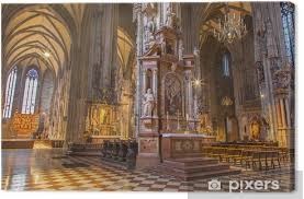Innenansichten vom stephansdom in wien. Leinwandbild Wien Innen Der Stephansdom Pixers Wir Leben Um Zu Verandern