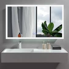 Check out these gorgeous lighted makeup mirror wall at dhgate canada online stores, and toilet acrylic mirror front vanity light sconces led wall makeup mounted modern lighting bathroom oval bathroom led lamp mirror wall hanging bathroom with light makeup mirror modern touch. Decoraport 36 Inch Horizontal And Vertical Square Led Wall Mounted Lighted Vanity Bathroom Silvered Mirror With Touch Button A N031 E Wall Clocks Home One Acleaning Com