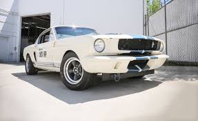 It's an almost entirely different tale . Driven 1965 Ovc Shelby Mustang Gt350r Continuation Series