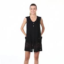 Black Bathing Suit Cover Up Dotti Swimwear Cover Up Women S Hooded Zip Up Black Hooded Zip Up Cover Up This Bathing Suit Cover Up Is Slee Beachwear Fashion Beachwear For Women Beachwear