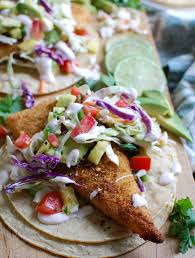 Easy baked fish tacos with cod. Easy Fish Tacos With Spicy Pineapple Salsa A Cedar Spoon