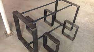 Get a 45% discount on a proofing set, by kook, sourdough bread, 2 rattan banneton baskets, 2 basket covers, metal scraper, plastic scraper, scoring lame, 5 blades and case, round shape. Flat Metal Table Frame And Bench Legs Bundle In 2021 Metal Table Frame Metal Table Legs Metal Table