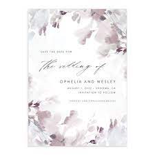 Watercolor Blooms Wedding Invitations Elli Wedding Invitations Wedding Invitation Card Design Wedding Invitations Stationery