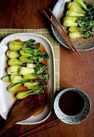 Baby Bok Choy With Oyster Sauce Recipe Vegetable Recipes Asian Recipes Healthy Cooking