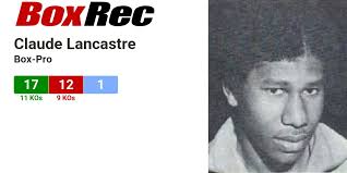 BoxRec: Claude Lancastre