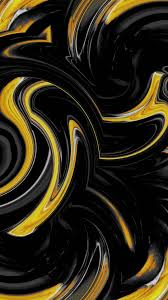 Abstract Aesthetic Black And Yellow Wallpaper Black And Yellow Inks Abstract Fluid Art Colourful Fluid Ink Photography Abstract Art Co Black Art Painting Abstract Desktop Wallpaper Art Black Art Painting