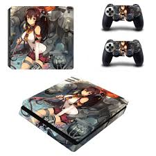Click To Buy Anime Cute Girl Ps4 Slim Skin Sticker Decal For Sony Ps4 Playstation 4 Slim Cons Ps4 Slim Console Playstation 4 Console Sword Art Online Ps4