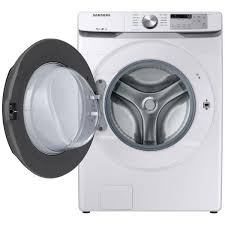 We did not find results for: Samsung 4 5 Cu Ft High Efficiency White Front Load Washing Machine With Steam Energy Star Wf45r6100aw The Home Depot