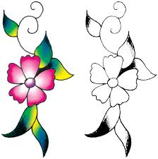 Secondary flowers tend to be smaller and will round out the flower arrangement. How To Draw Cool Flower Designs Drawing For Kids