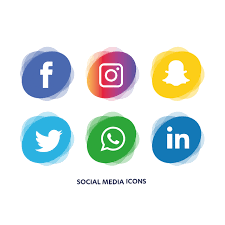 Social Media Icons Set Social Icons Media Icons Social Media Icons Png And Vector With Transparent Background For Free Download Social Media Icons Media Icon Social Media