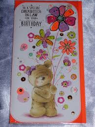 Birthday Gift For 30 Year Old Daughter In Law Details About Daughter In Law Birthday Card Cute Traditional Huge Choice Over 30 Designs Daughter Birthday Cards Birthday Cards Law Christmas