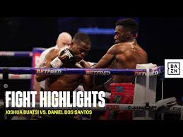 Was a heavyweight professional boxing match contested between undefeated and unified wba (super), ibf, wbo, and ibo champion anthony joshua, and former world title challenger andy ruiz jr. Fight Highlights Joshua Buatsi Vs Daniel Dos Santos Youtube