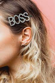 Fashionable Chic Rhinestone Barrette Clips Rhinestone Clip Etsy In 2021 Hair Clips Hair Pins Short Hair Styles