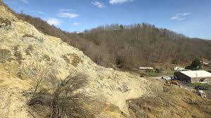 As a result of the stream blockage, Yeager Airport Hill Slide Youtube