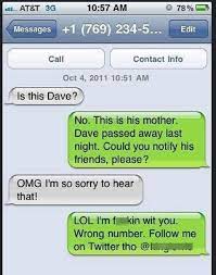 Text Message April Fools Jokes