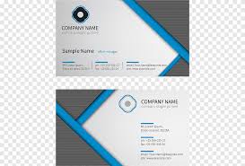 These card templates are easy to download, customize, and print. Business Card Visiting Card Logo Printing Business Card Template Blue Png Pngegg