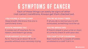 This pressure causes some of the signs and symptoms of cancer. Cancer Causes Symptoms Diagnosis Treatment And More