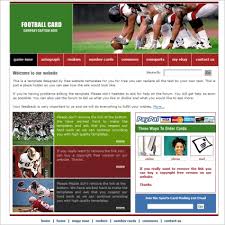 Get trading cards products like topps now, match attax, ufc cards, and wacky packages from a leading sports card and entertainment card creator at topps.com Football Card Template Free Website Templates In Css Html Js Format For Free Download 115 18kb
