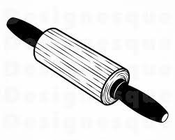 Rolling Pin Svg Cooking Svg Kitchen Svg Rolling Pin Etsy In 2021 Svg Rolling Pin Clip Art
