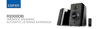 Edifier r2000db wireless bluetooth active bookshelf speakers (pair). Amazon Com Edifier R2000db Powered Bluetooth Bookshelf Speakers Near Field Studio Monitors Optical Input 120 Watts Rms Black Home Audio Theater