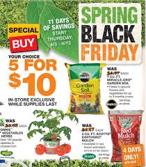 Home Depot Spring Black Friday Sale 2 Mulch Miracle Gro Vegetable And Fruit Plants And More Mojosavings Com