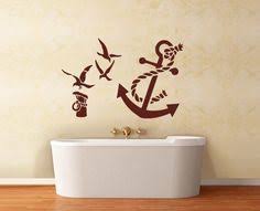 Wandaufkleber Wandtattoo Badezimmer Anker Seil Maritime Schiffe Sticker Vogel In Mobel Wohnen D Wandtattoo Badezimmer Wandtattoo Renovierung Und Einrichtung