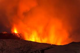 Lava flows occurred from new southeast crater in late august and late november 2018. Mount Etna Erupts In Sicily Injuring At Least 10 The New York Times