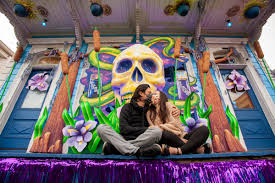 Mardi gras float flowers for sale. Love Those Krewe Of Red Beans House Float Decorations They Re Going Up For Sale At The Cac Mardi Gras Nola Com