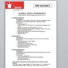 Griya com, loker griya com, lowongan griya com, lowongan kerja griya. Lowongan Kerja M Griya Hotel Purwokerto