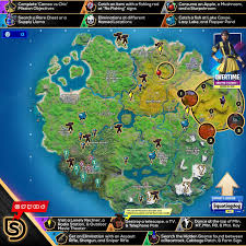 The ultimate fortnite season 9 quiz! Fortnite Season 11 Overtime Challenges Cameo Vs Chic Cheat Sheet Fortnite Insider
