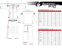 Inverted Gear Gi Measurements