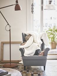 Strandmon Kinderfauteuil Vissle Grijs Ikea Ikea Strandmon Home