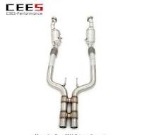 CEES Downpipe for Mercedes-Benz S320/S400/S450/S500 2014-2018 High Flow  Catted Performance catalytic converter Exhaust Downpipe