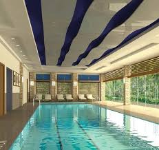 Indoor rendered pool design done in cad, 3dsmax, vray and photoshop. 20 Amazing Indoor Swimming Pools Home Design Lover